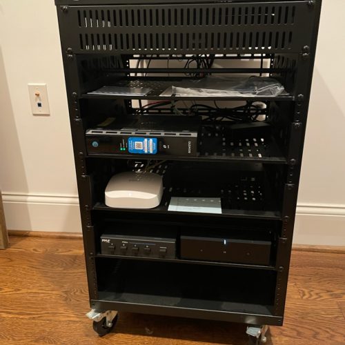 New Home Network Closet